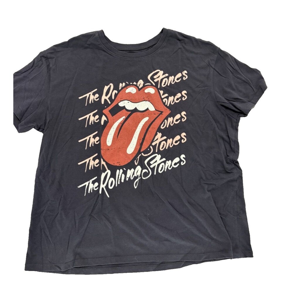 Rolling Stones 2024- 76 revival World Tour Graphic T-Shirt XL 16-18
